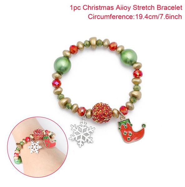 

с рождеством украшения рождественские подарки браслет санта-клауса рождественские декор для дома 2020 xmas tree навидад новый год 2021 bbyzc