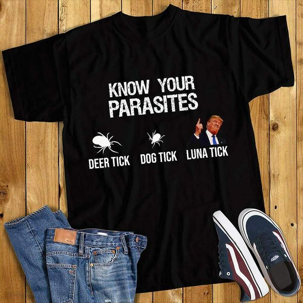 

know your parasites deer tick, dog tick luna tick funny for men man/boy hoodie designers t shirts sweatshirt