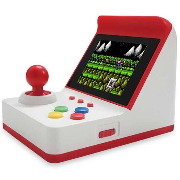 

mini fc game console retro double joystick handheld game console product color red