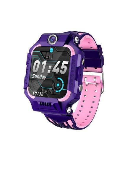 

4g telephone gps positioning children's smart watch waterproof communication, Blue
