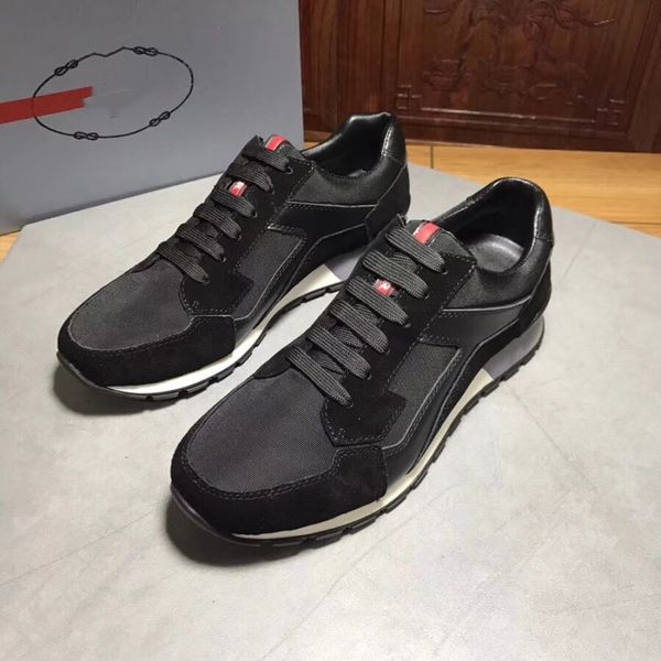 

casual shoes fashion designer sneakers for men with original box athletic lo-statement mens outdoor leisure, Black