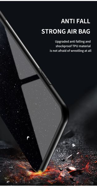 Luxus-Sternenhimmel-Himmels-Fälle für Xiaomi Mi 11t Pro hartgehärtetes Glas Back-Telefonabdeckung Xiomi Mi 11t Anti-Kratzer