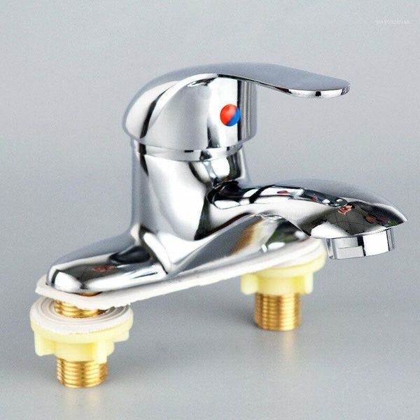 

2021 chrome bathroom basin tap single handle spout sink bath mixer faucet cold water basin faucets1