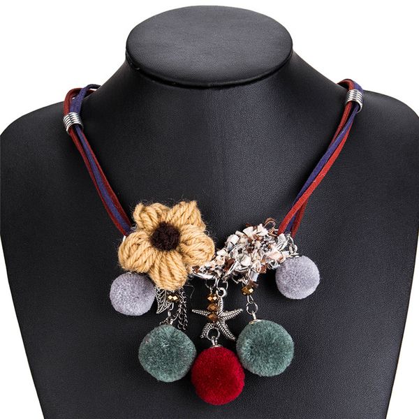 

подвеска bijoux для заявления ahmed многослойных ожерелий женщин шарма звезды maxi ожерелье нового ювелирные изделия hairball tsetqaw jeneff, Silver