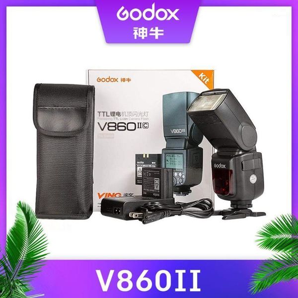 

godox ving v860ii lithium battery flash gn60 hss 1/8000sl speedlite flash +x1t trigger for1