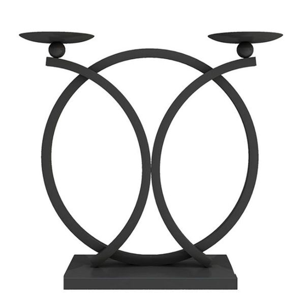 

candle holders candlestick round metal stand home decoration ornaments holder