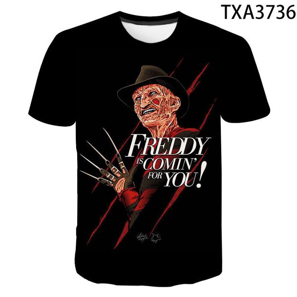 

boy girl freddy krueger boy girl cartoon 3d print shirts comics harajuku graphic men clothing