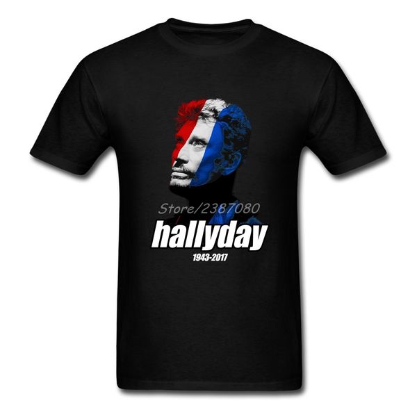 

sport pop johnny hallyday t shirt printer men t shirt o-neck cotton xxxl short sleeve t shirts fitness men
