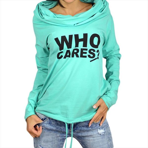 

женщины hoodie вскользь с капюшоном печати письмо карман с длинным рукавом пуловер для женщин толстовка толстовки плюс размер 5xl ws5729m, Black