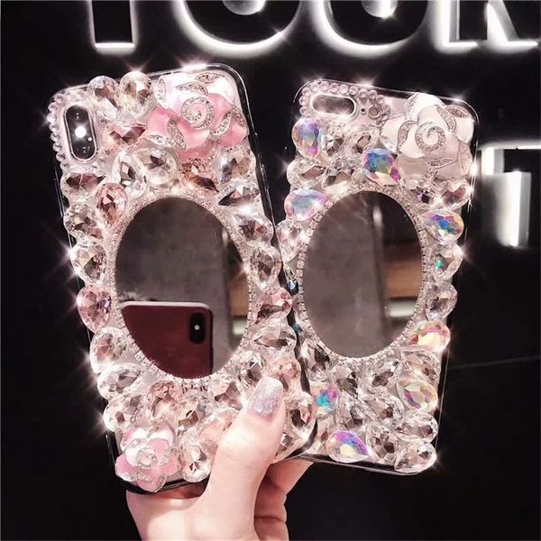 

bling crystal diamond color clear back rhinestone coque iphone 12 pro max phone cases cover iphone 11 pro max x xr xs max case 6s 7 8 plus