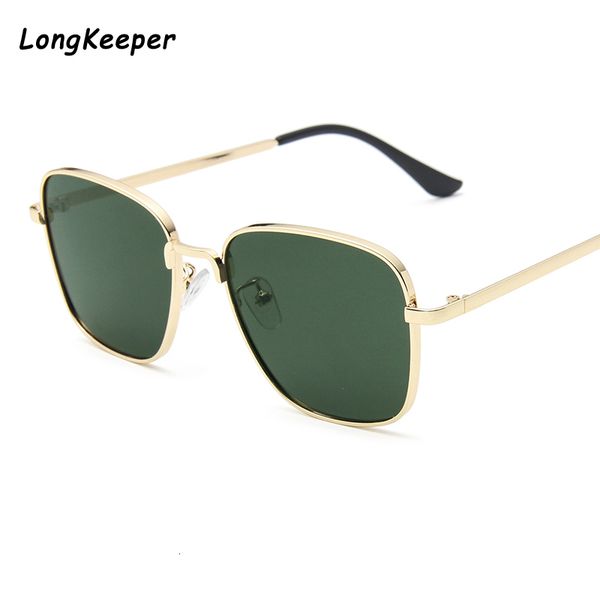 

2020 brand design metal steampunk sunglasses men women black friday punk sunglass vintage uv400 square eyewear shades oculos de sol, White;black