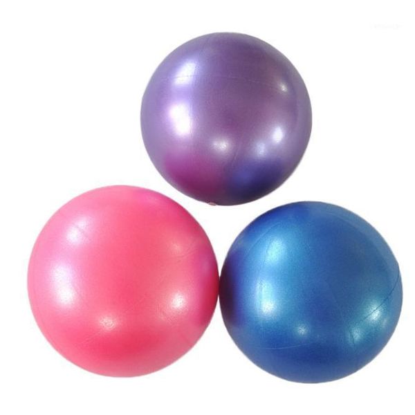 

yoga balls 25cm 1 pcs pvc pink purple blue exercise fitness gym smooth ball1
