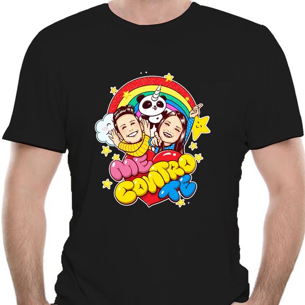 

men's t-shirt maglia maglietta me contro te bianca nera fuxia 0425j sport hooded sweatshirt hoodie