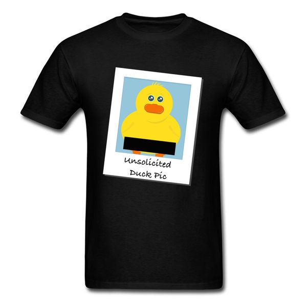 

men unsolicited duck pic printed pure cotton short sleeve 3d printed clothing round collar hoodie designers t shirts sweatshirt