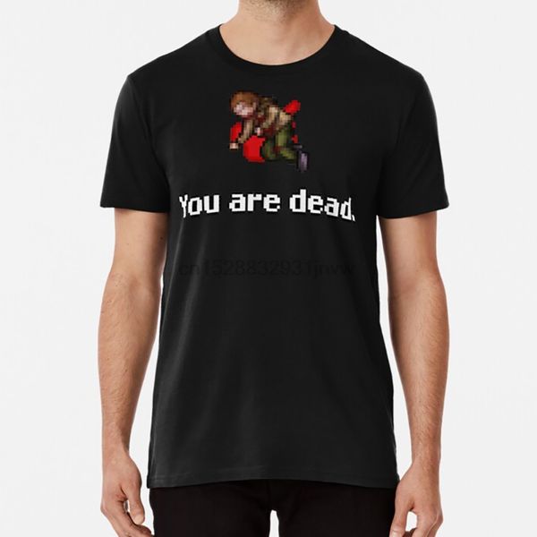 

you are dead. t shirt tibia mmorpg mmo rpg sport hooded sweatshirt hoodie