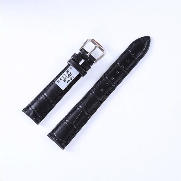 

хохлатая натуральная кожа ремешок ремешок ремешок браслет 22мм / 20мм / 18мм кожа наручные пояса для мужчин / женщин часы аксессуары wmtdnk, Black;brown