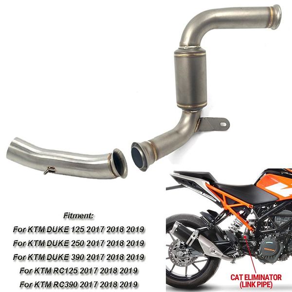 

2020 новый мотор глушителем mid-pipe устранение link труб slop модуль для duke 125 390 250 герцог rc125 rc390 2020