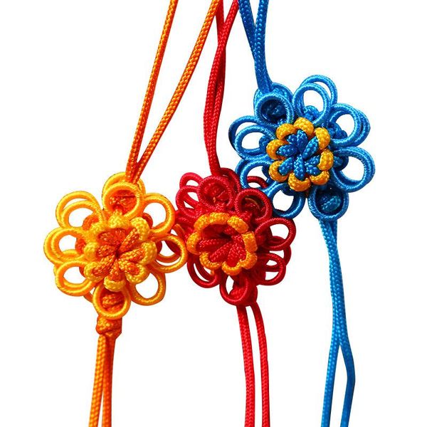 

5pcs sun chinese knots tassels fringe garments jewelry accessories findings materials diy bookmark bag craft decor pendants h jllbob