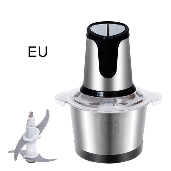 

blender household meat grinder chopper stainless steel processor for vegetables fruits 4 sharp blades