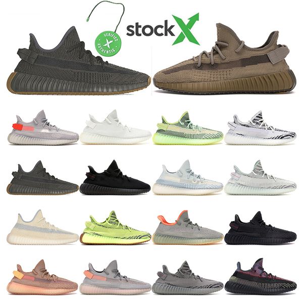 

2020 kanye mens sneakers running shoes cinder earth zyon desert sage tail light linen yeezreel womens sport trainers outdoor