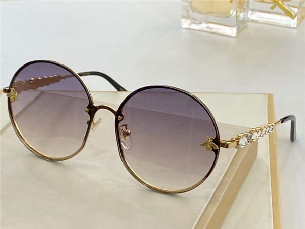 

0919 new and popular women sunglasses plate full frame anti-ultraviolet round lens fashion ladies generous style uv400 lens, White;black