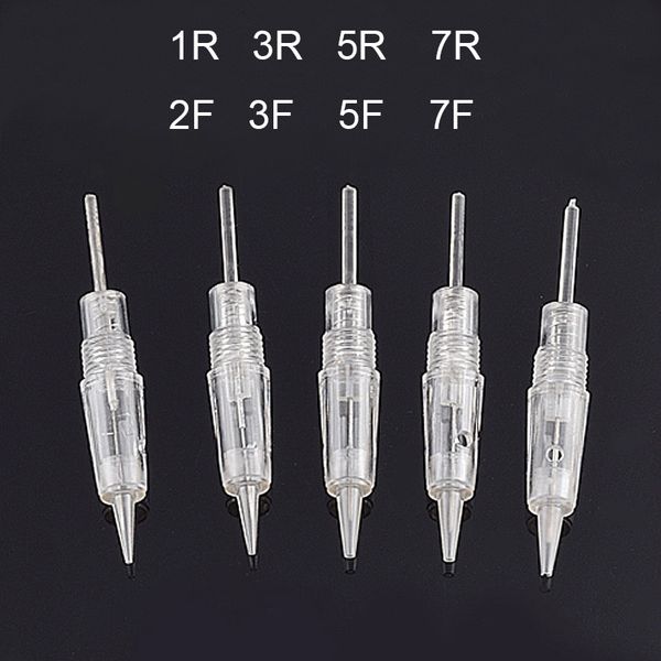 

50pcs charme needles tattoo cartridge for premium charmant permanent makeup machine eyebrow lips 1rl/3rl/5rl/5f/7f/nano/12pin