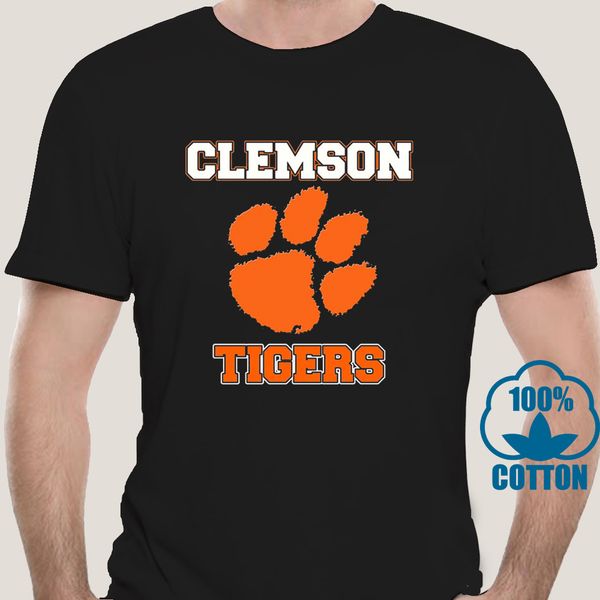 

1715a solid color graphic fashion casual clemson tigers new shubuzhi funny tees sbz1071 sport hooded sweatshirt hoodie t shirt