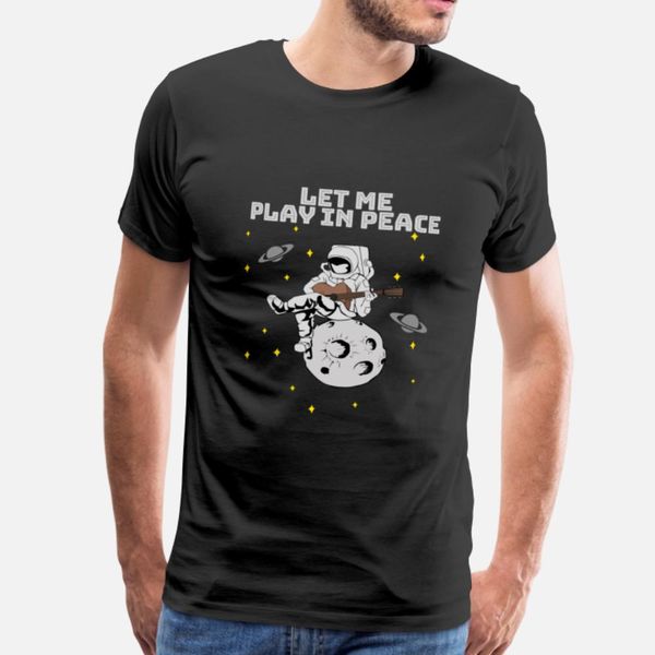 

space guitarist let me play in peace. t shirt fit anime plus size tracksuit hoodie sweatshirt