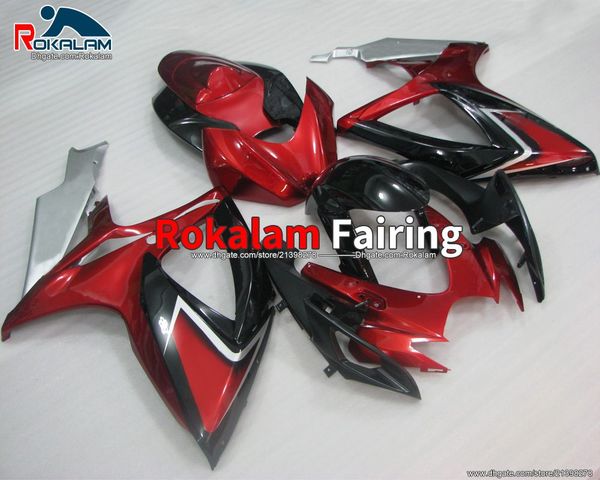 

bodywork for suzuki motorcycle fairing gsxr 750 fairings kits 2006 gsxr 600 gsx-r600 k6 06 07 2006 2007 (injection molding)