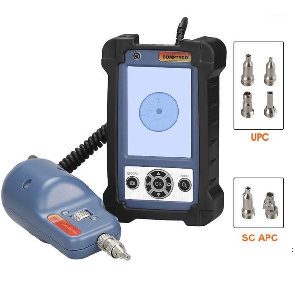 

handheld fiber inspection probe fiber optic microscope with display1