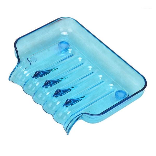 

bathroom shower soap box dish storage plate tray holder case suction1