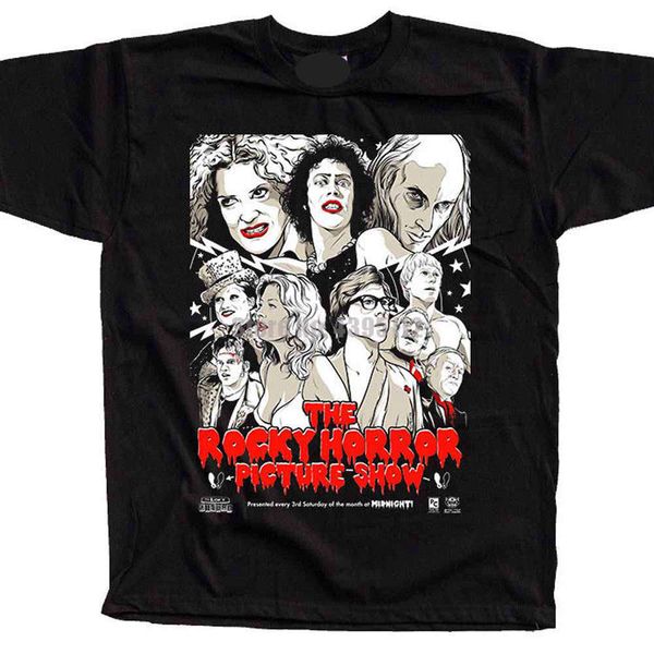 

the rocky horror picture show movie poster funny streetwear fashion tshirt femmes humour skull sport hooded sweatshirt hoodie men t shirt