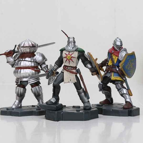 

10cm dark souls heroes of lordran siegmeyer black knight faraam artorias the abysswalker pvc figure collectible model toy 1008