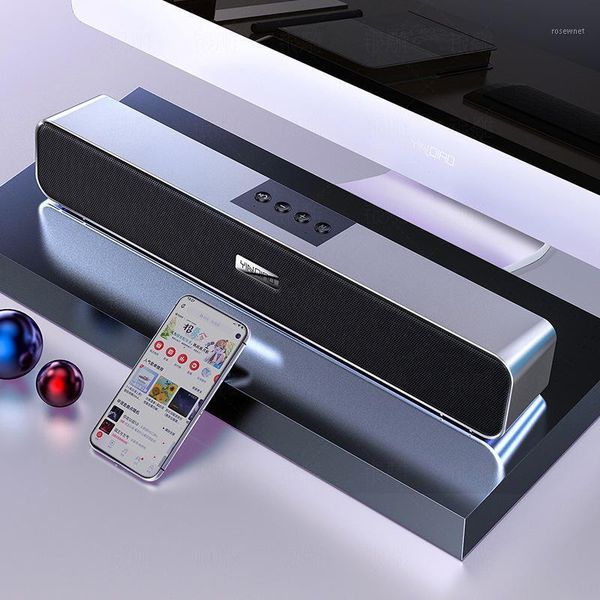 

bluetooth 5.0 smart speaker subwoofer aux wired wireless computer speakers home theater soundbar fm radio audio speaker yindiao1