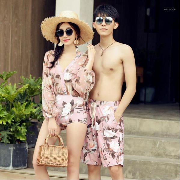 

children's swimwear couple bikini set trunks beach board shorts swimming pants swimsuits mens running sports surffing shorts1