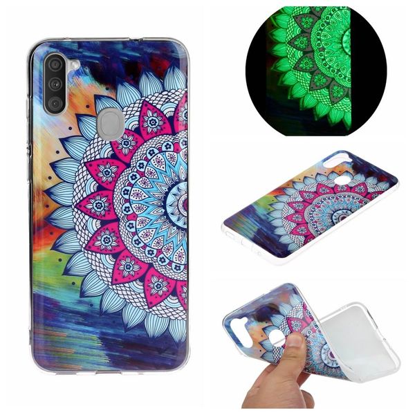

for galaxy a11 luminous tpu mobile phone protective case