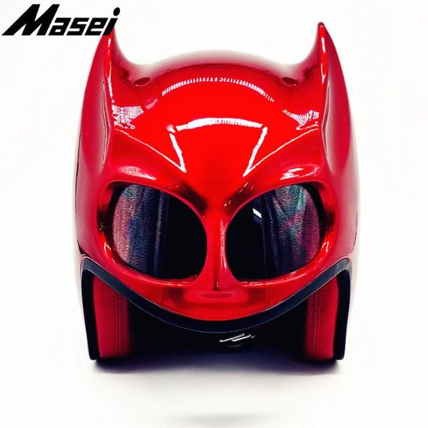 

motorcycle helmets masei betman series personality protective helmet half for electrical-motorbike scooter motorcross
