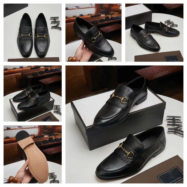 

sp fashion trends brocade carved business dress genuine leather men shoes wedding shoes casual office work shoes male oxfords 11, Black