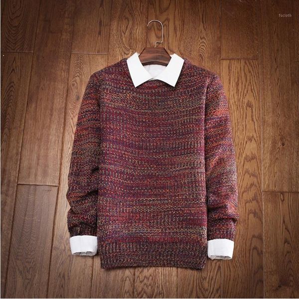 

bold lines thickening new 2020 autumn winters is men's knitwear fashion cultivate one's morality turtleneck collar sweater1, White;black