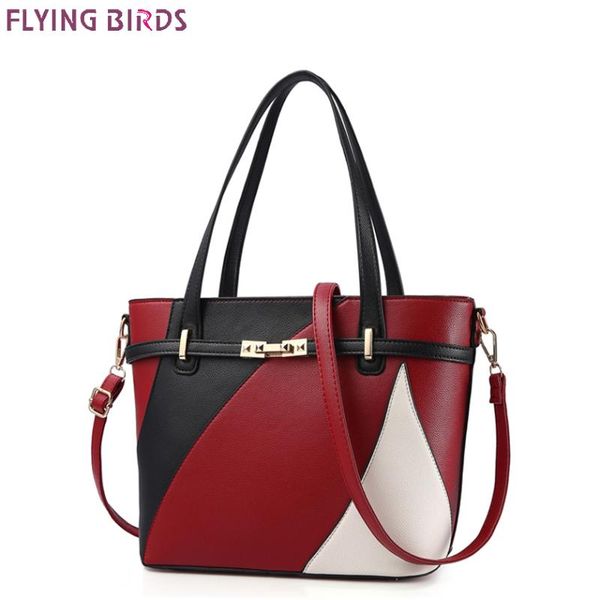 

flying birds patchwork handbags ladies design handbag women messenger bags famous brands bolsas mujer shoulder bag