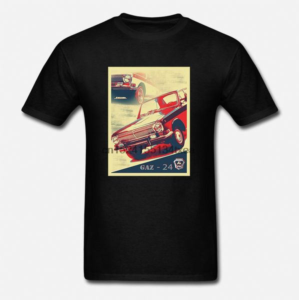 

sport men t-shirt volga russian classic car gaz 24 tshirt women t shirt