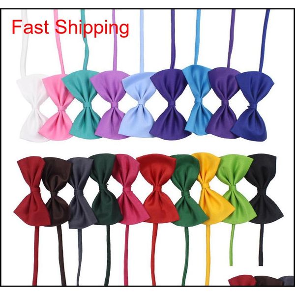 

pet tie dog tie collar flower accessories decoration supplies pure color bowknot necktie dog gro qylonq lipper