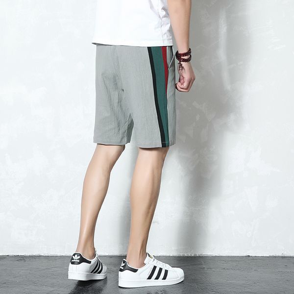 

2021 quality cotton from men summer slim fit fashion a short pants warm selling side list new k44 kxcj, White;black
