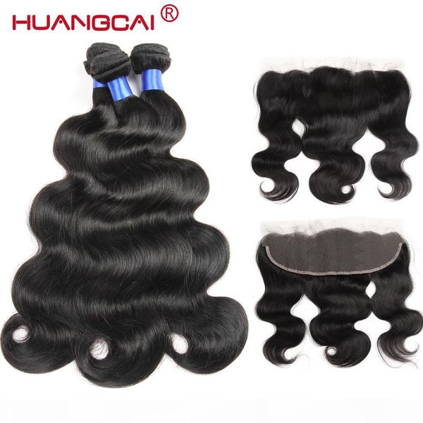 

ear to ear lace frontal closure with bundles peruvian hair body wave human hair 3 bundles deal remy hair extensions 8 to 32inch, Black;brown