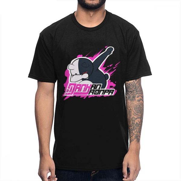

fashion streetwear dab monokuma video game danganronpa round neck comfortable novelty sport hooded sweatshirt hoodie t shirt