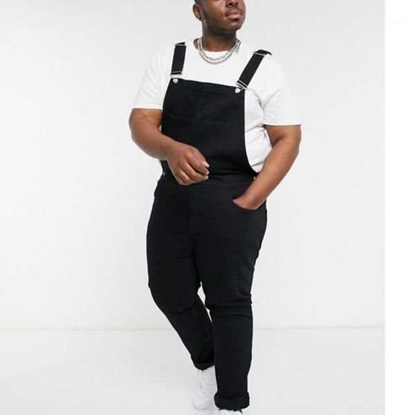 

new style men baggy jeans suspender pants fashion loose denim trousers jumpsuit bib pants overalls new hole slim trousers1, Blue
