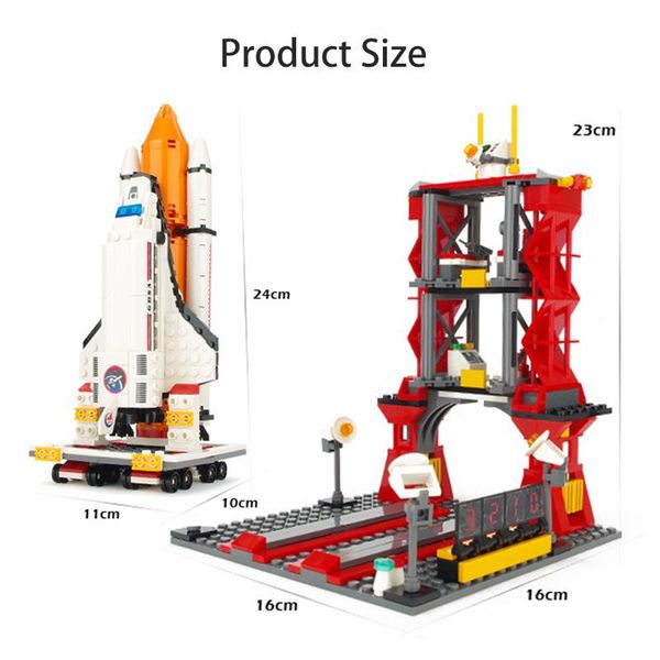 

город космодром space shuttle launch center строительные блоки, которые поддерживаются bricks technic juguetes блоки автомобилей игрушки для