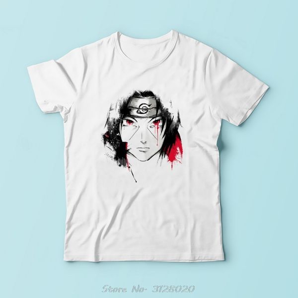 

sport ink uchiha itachi funny tshirt men summer new white short sleeve casual cotton cool naruto t shirt tees
