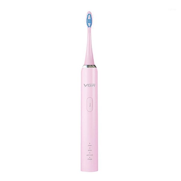 

smart electric toothbrush vgr v-805 sonic usb charging ipx7 with memory brushing time function1