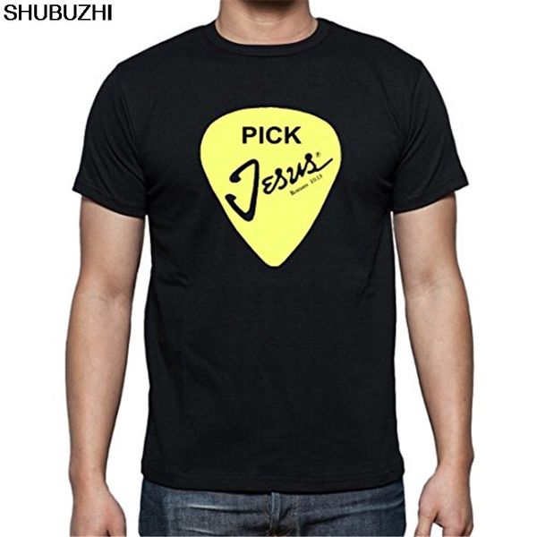 

men pick jesus guitar pick christian music print summer euro size men summer cotton hoodie designers t shirts sweatshirt